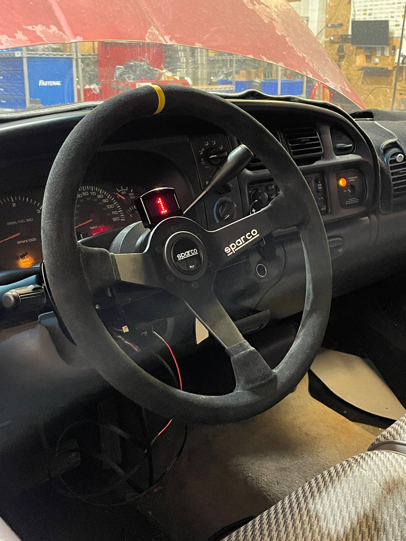 A complex electrical journey to paddle shifter goodness.